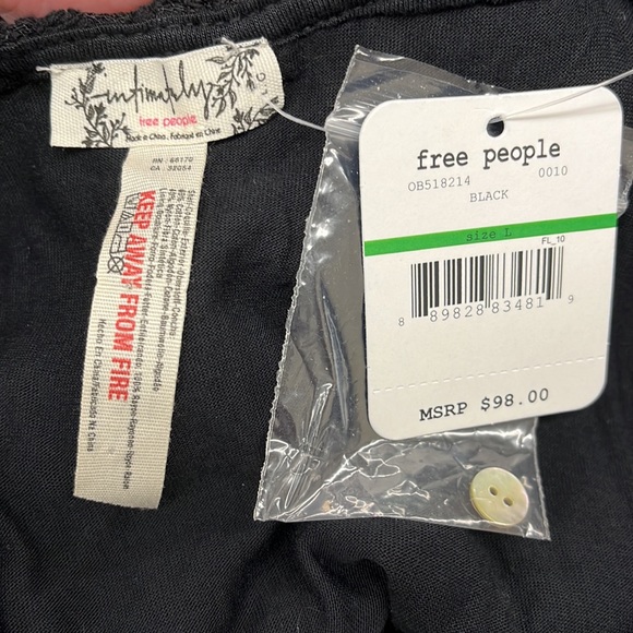 Free People Daydream Lace Open Back Mini Dress - Picture 12 of 15